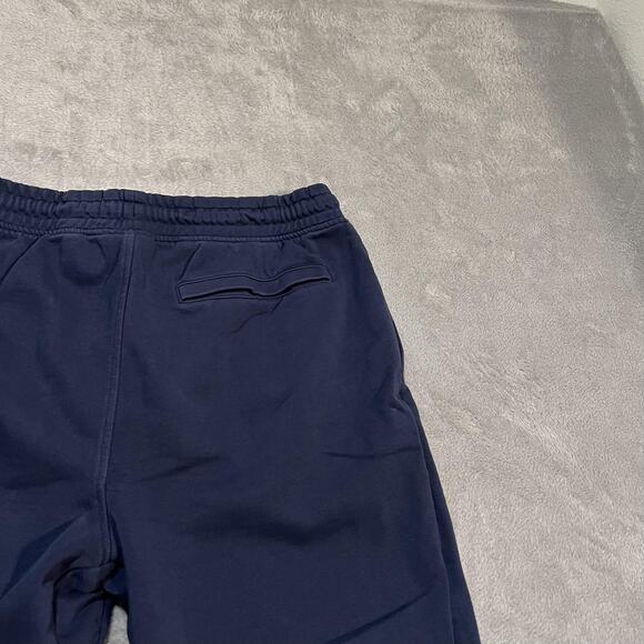 Gymshark Pants Mens Large Navy Blue Joggers Athletic Sweatpants Tapered Fit - Picture 6 of 9